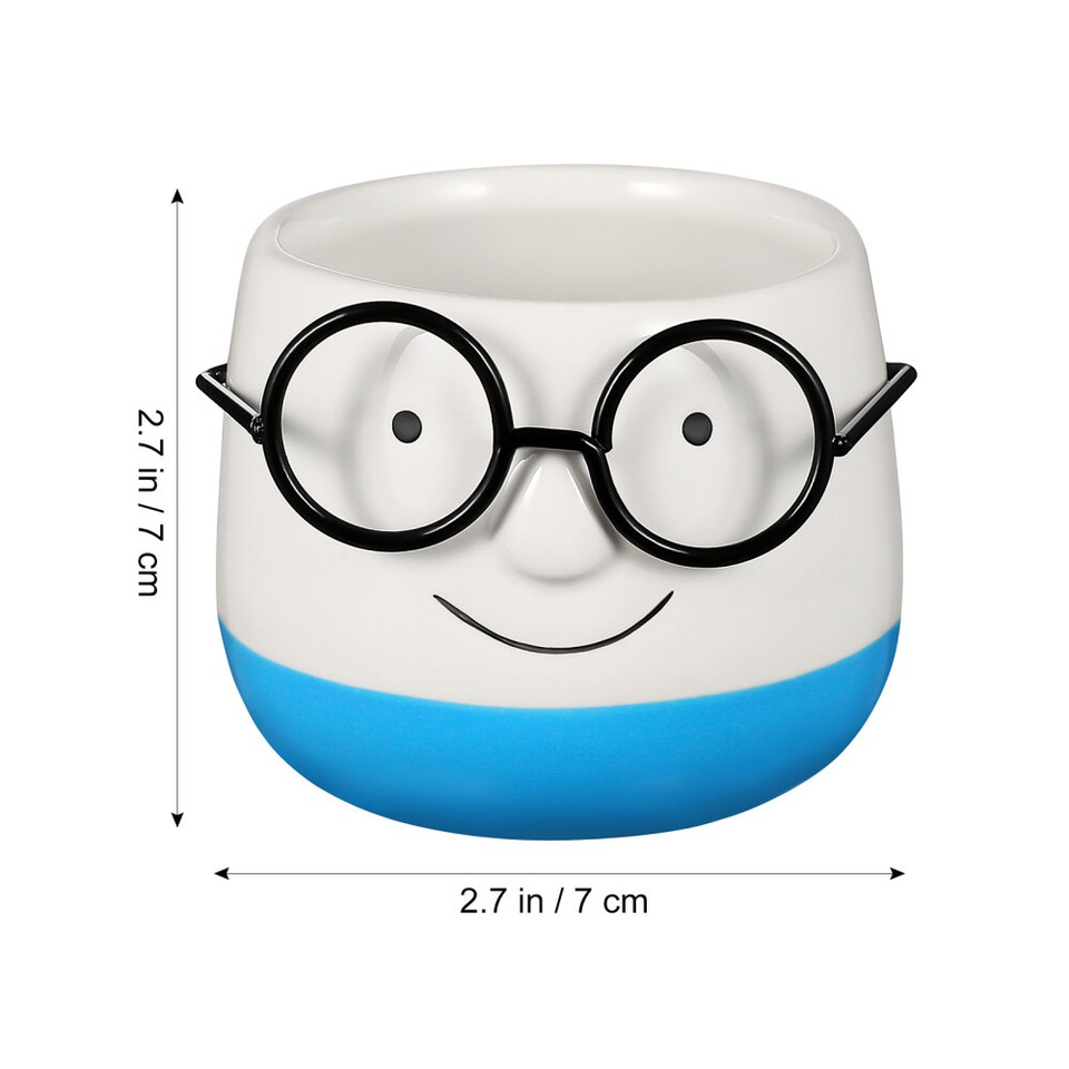 Flowerpot Plant Decorative Face Planters for Indoor Plants Pots House