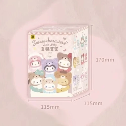 TOPTOY Sanrio Family Latte Baby Plüsch Puppe Serie Blindbox Figur Spielzeug - Bild 19 von 22