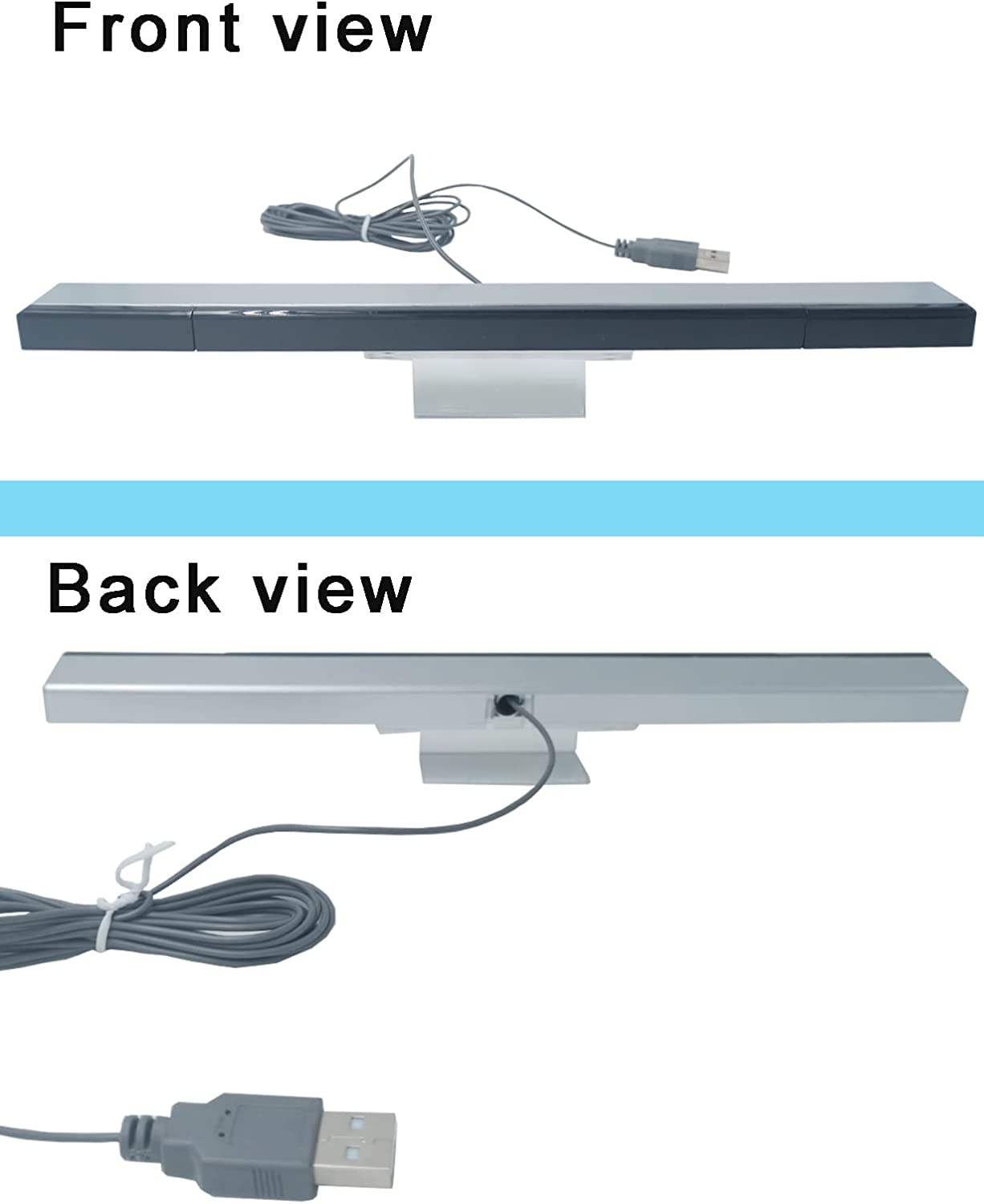 Tuboopy Dolphin Bar USB Wii Sensor Bar, PC Wii Infrared Ray Motion Sensor Bar fo - Picture 4 of 12