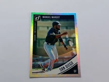 2018 Panini Donruss Stat Line Season /199 Manny Margot Manuel #114