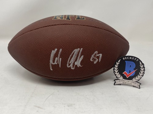 Rob Gronkowski Signed Autographed NFL Football Patriots Buccaneers Beckett COA - Picture 2 of 4