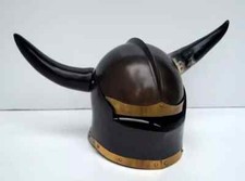 Viking Helmet - Horned Helmet - Norse Medieval - Veks Helmet - Warrior Helmet