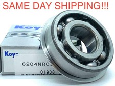 6204 NR KOYO JAPAN Open C3 Snap Ring 20x47x14 mm Japan Ball Bearing KOYO