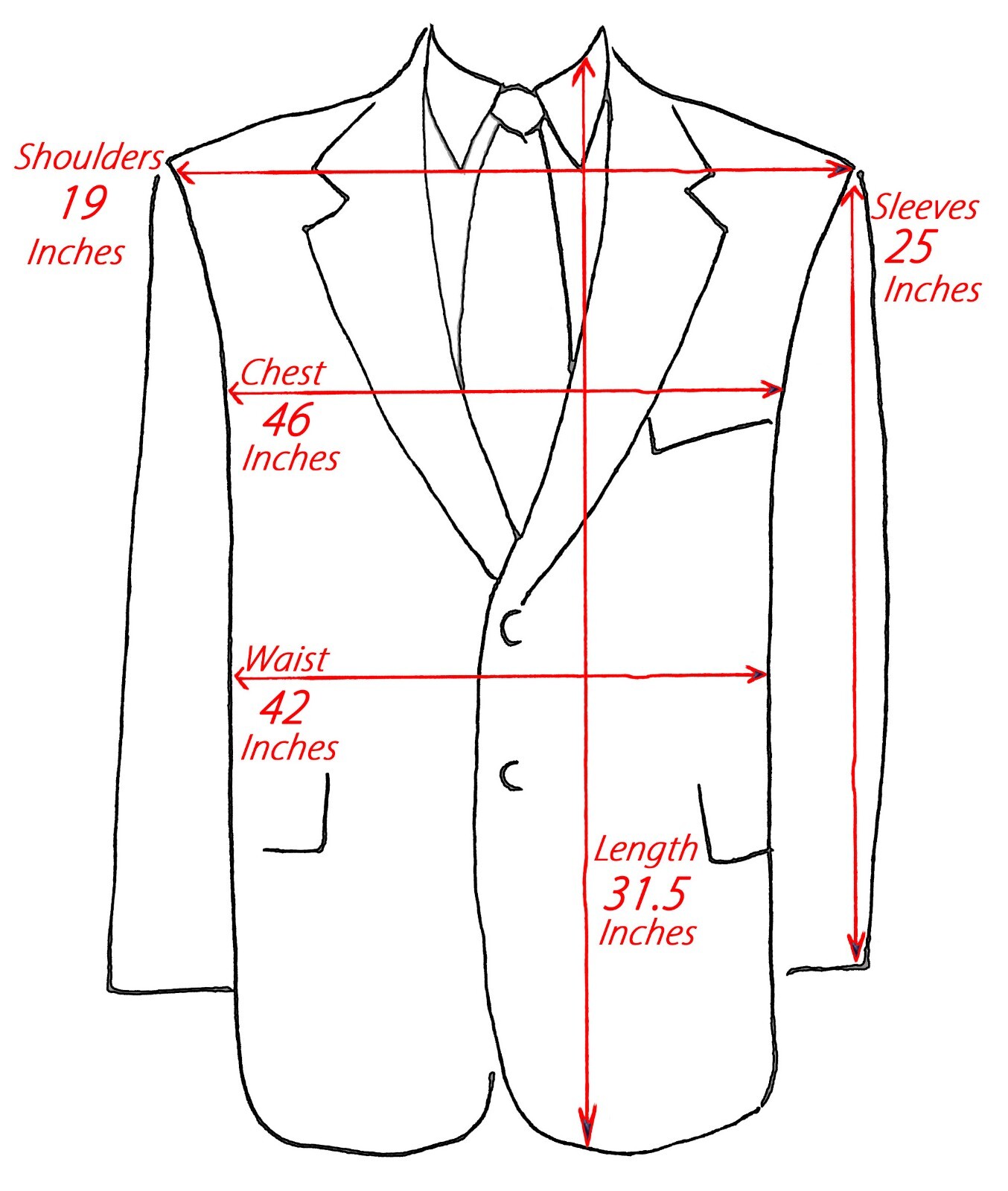 Outstanding Solid Medium Tan/Brown Jacket(Size 42… - image 10