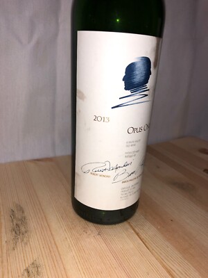 Opus One Wine Bottle 2013 (Empty) Collectible Napa Robert Mondavi