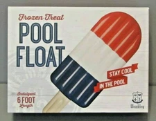 Wembley 6 Foot Length "Popsicle" Frozen Treat Pool Float for Pool or Beach NIB!