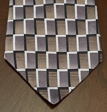 Vintage Stafford Gray 100% Imported Silk Men’s Neck Tie Made In USA