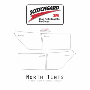 Tesla Model Y Door Kit PreCut 3M PRO Series Paint Protection Film Clear Bra PPF