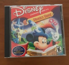 Disney Learning: Phonics Quest Windows/Mac, 2001 Untested
