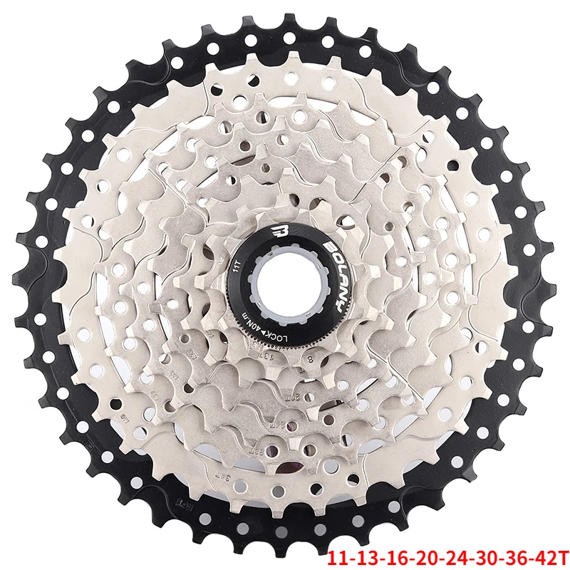 8 Speed MTB Bicycle Freewheel 11-40T 42T Mountain Bike Cassette Bicycle Parts - Image 2 of 4