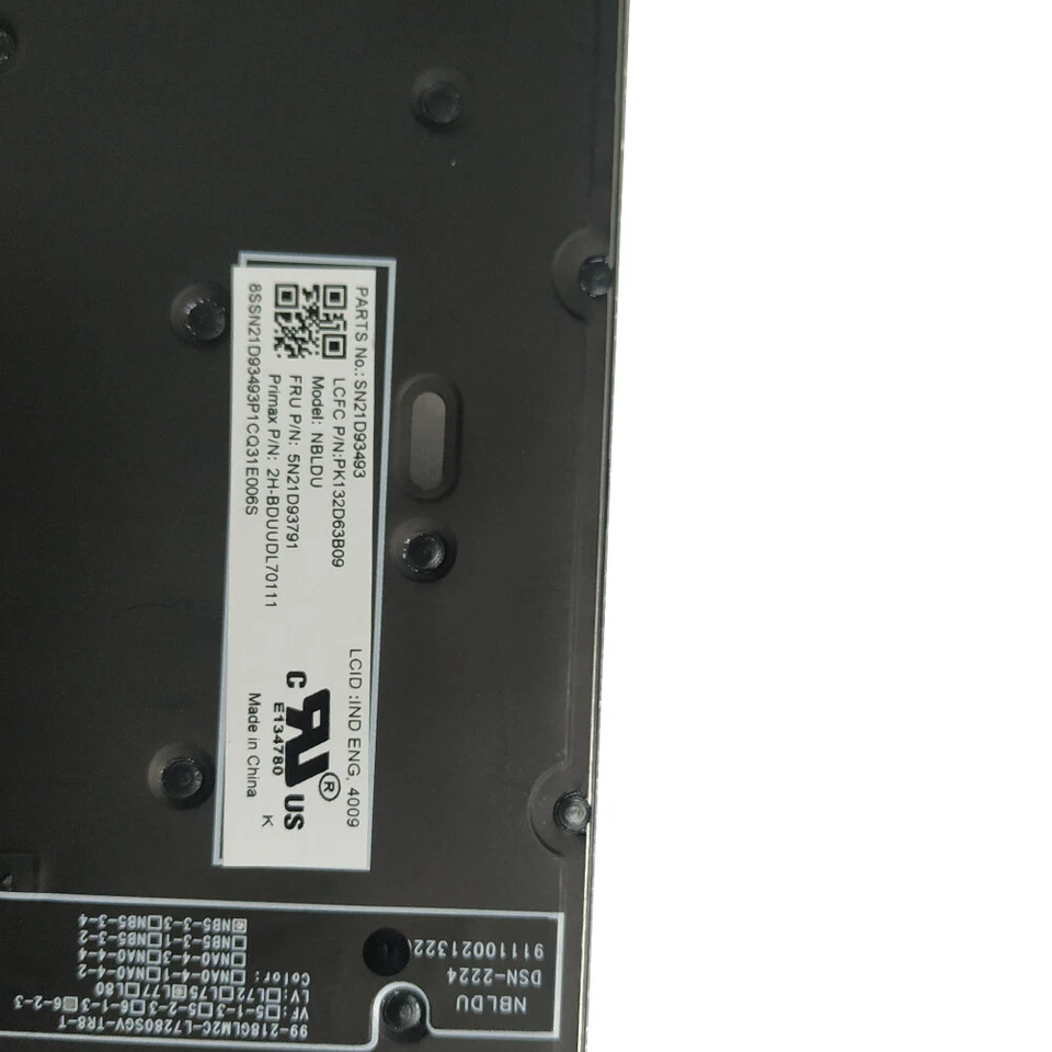 New for Lenovo Thinkpad T16 Gen 1 P16S Gen 1 L15 Gen 3 US Keyboard Backlit - Image 4 of 4