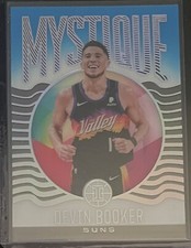 2020-21 Panini Illusions DEVIN BOOKER Mystique #2 Sapphire Blue Parallel Suns