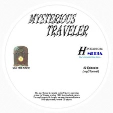 MYSTERIOUS TRAVELER - 82 Shows Old Time Radio In MP3 Format OTR 1 CD