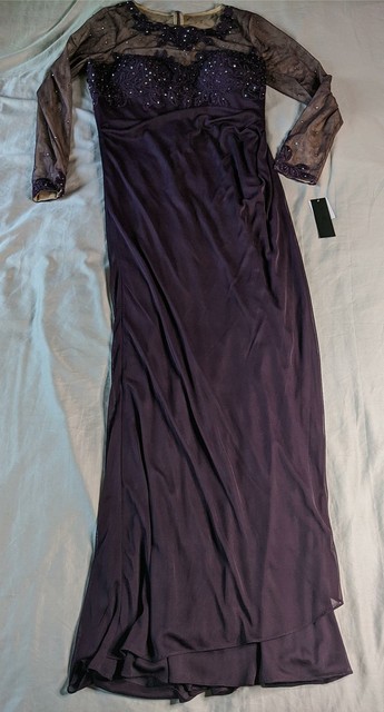 xscape purple dress