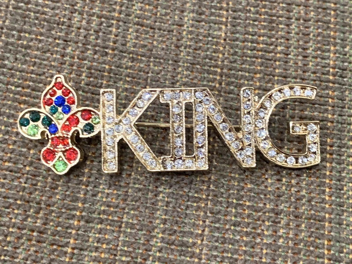 King brooch pin deals