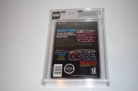 DONKEY KONG (Nintendo Entertainment System 1986) NES--WATA 8.5 CIB (GWT44)