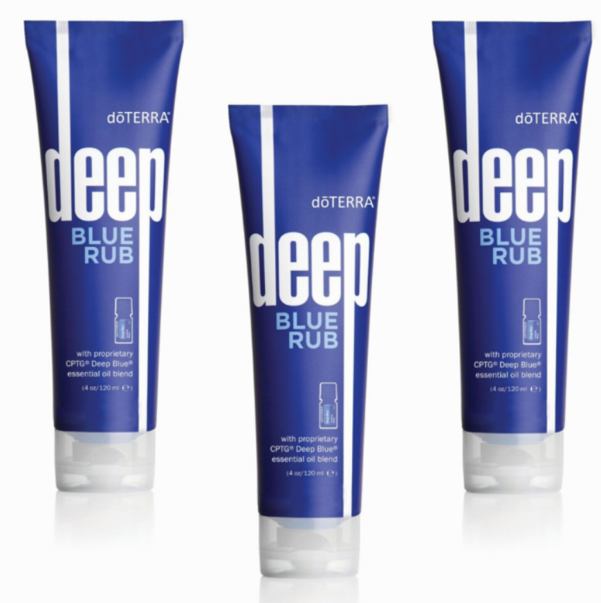 dōTERRA Deep Blue Rub 4 fl oz doTERRA Deep Blue Rub, 4oz, Essential Oil Infused Cream for Sore