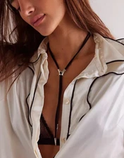 Free People Houston Bolo Necklace NWT $38