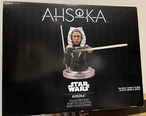 Star Wars: Ahsoka - Ahsoka Tano Collectible Bust 1-6th Scale NIB - Picture 1 of 10