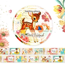 Memory Place Washi Tape 15mmX5m My Deer Friend #1