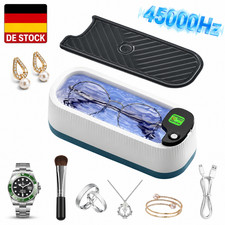 45000Hz Ultraschallreiniger Ultraschallreinigungsger&auml;t Brille Ohrringe Schmuck