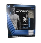 NIB Spyder Mens 3-Pack Stretch Crew T-Shirts M 38-40 White/Black/Gray