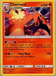 Charizard 3/70 Dragon Majesty Holo Rare
