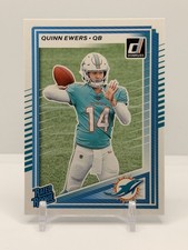 2025 Donruss Quinn Ewers RC #342 Miami Dolphins