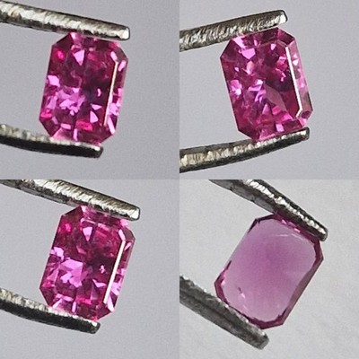 Baringo Rubin 0,33ct. VS. 4*3*2,5mm. Baringo Lake, Kenia.  #BC33