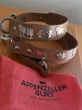 Dog Collar And Leash Set Appenzeller, Cognac ...