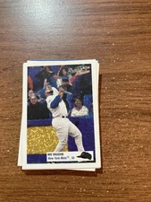 2003 Fleer Double Header - NEW YORK METS Team Set + Sps + Inserts 11 cards