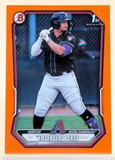 2026 Bowman Enyervert Perez Dbacks 1ST ORANGE BORDER PAPER PROSPECT /250 #BP-71