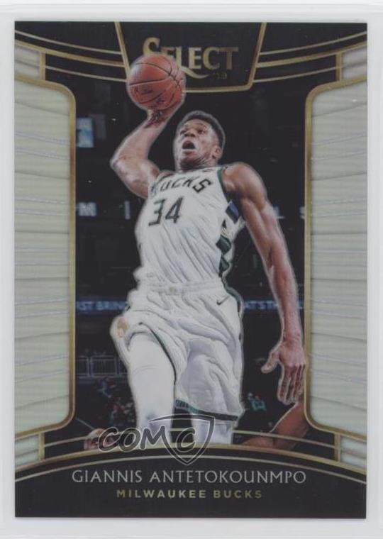 2018-19 Panini Select Concourse Silver Prizm Giannis Antetokounmpo #13 2l4