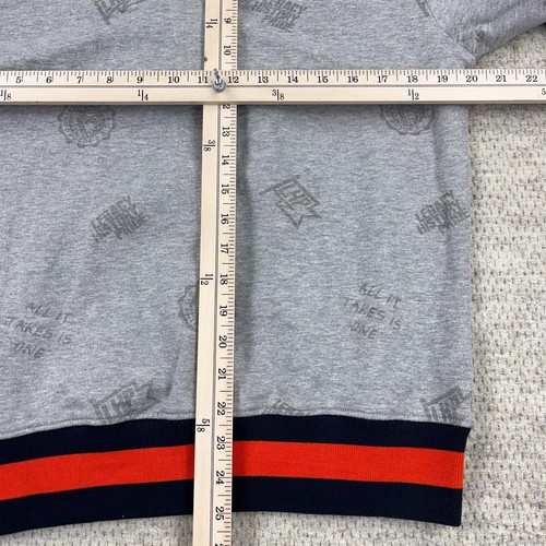 Virginia State University Trojans Sweatshirt Men Medium Crewneck Embroidered AOP - Picture 9 of 11