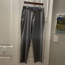 Izod Boys Dress Pants, Gray, Straight Leg Pants Size 18 Regular