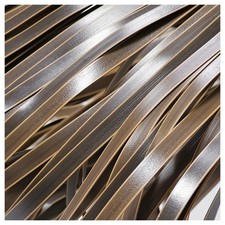 500g Synthetic Rattan Weaving Material, Plastic Wicker Repair Kit PE Rattan R...