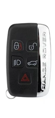 GENUINE Range Rover Sport + Evoque + Velar Key Fob Case Shell With CHROME BAR.