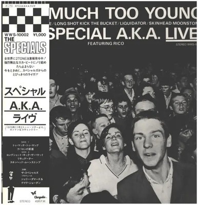 The Specials Featuring Rico Rodriguez Too Much Too Young INCLUDES INSERT