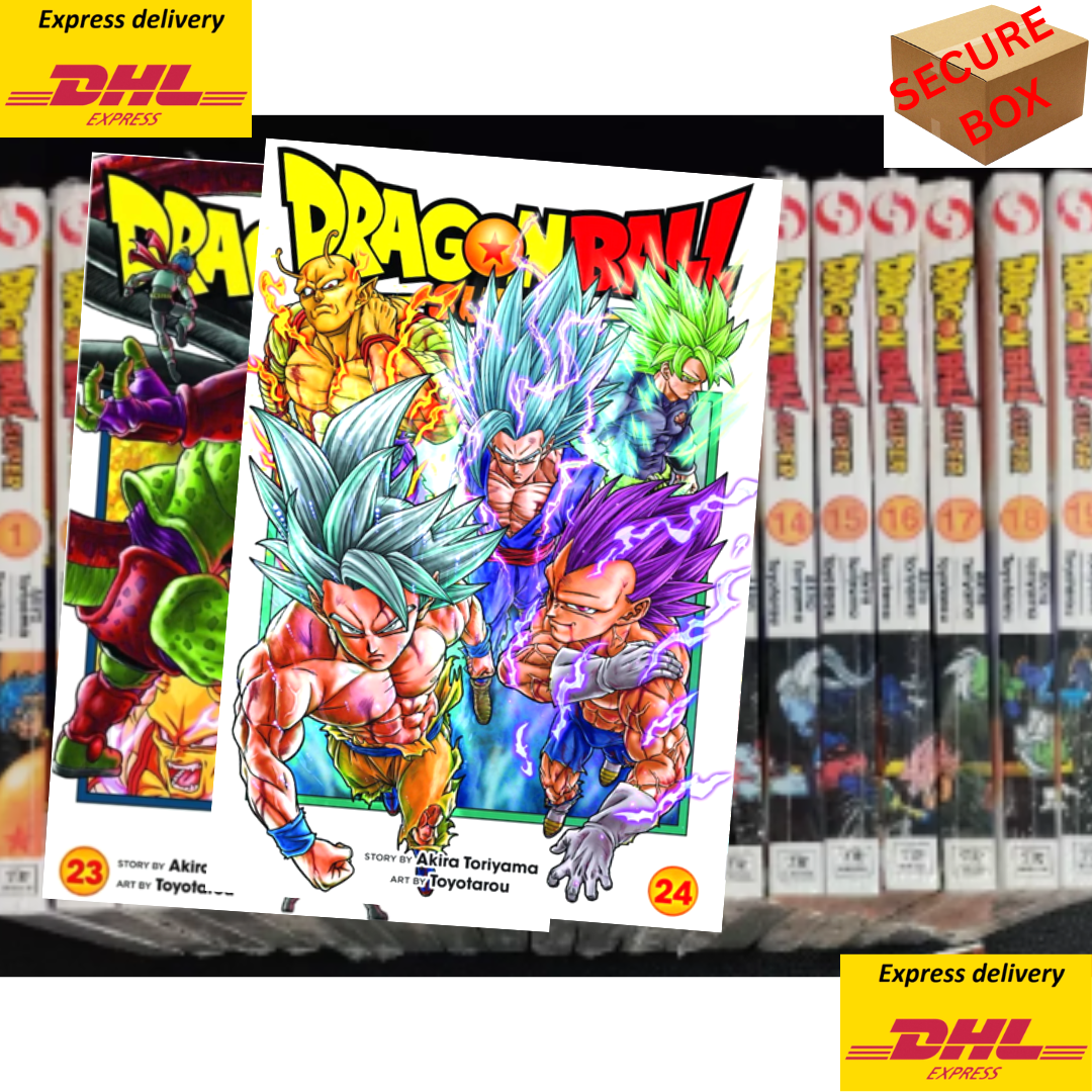Dragon Ball Super Manga New Set Volume 1-24 English By Akira