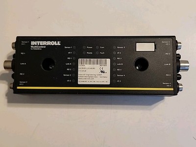 Interroll 1101834 Digital I/O Multi Control, 24V, 8A, Used -Warranty & Free Ship