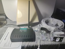 BoostBar Cell Phone Signal Booster 5G 4G 17C-5S-A01 Brackets Both Antennas