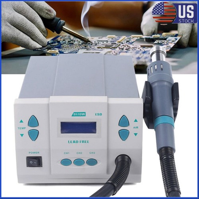 #ad 1000W Soldering Hot Air Heat Gun Hot Digital Display Air Rework Station 861DW US $129.99