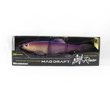 Megabass Soft Lure Mag Draft Hasu 7 Inch Sinking Lure Lake Biwa Blue (4705)