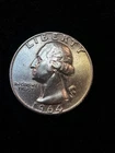 1964 P Washington Silver Quarter 90% Silver VF Condition