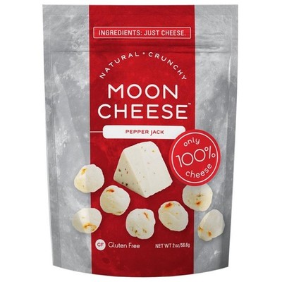 Moon Cheese Dairy Based Cheese Crunchified Snack 2 Ounce Keto Friendly Snack