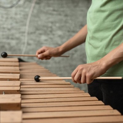 Percussion Xylophone Bell Mallets Beater Marimba Mallets für  ätherischer