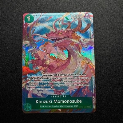 Kouzuki Momonosuke OP10-028 Alt Art Best Selection Vol. 4 - One Piece TCG NM