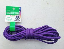Horizon Group USA Authentic Purple Parachute Paracord 18 ft 18-Strand (1 Pack)