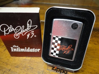 DALE EARNHARDT #3 CHECKS NASCAR ZIPPO LIGHTER MINT IN BOX 2000