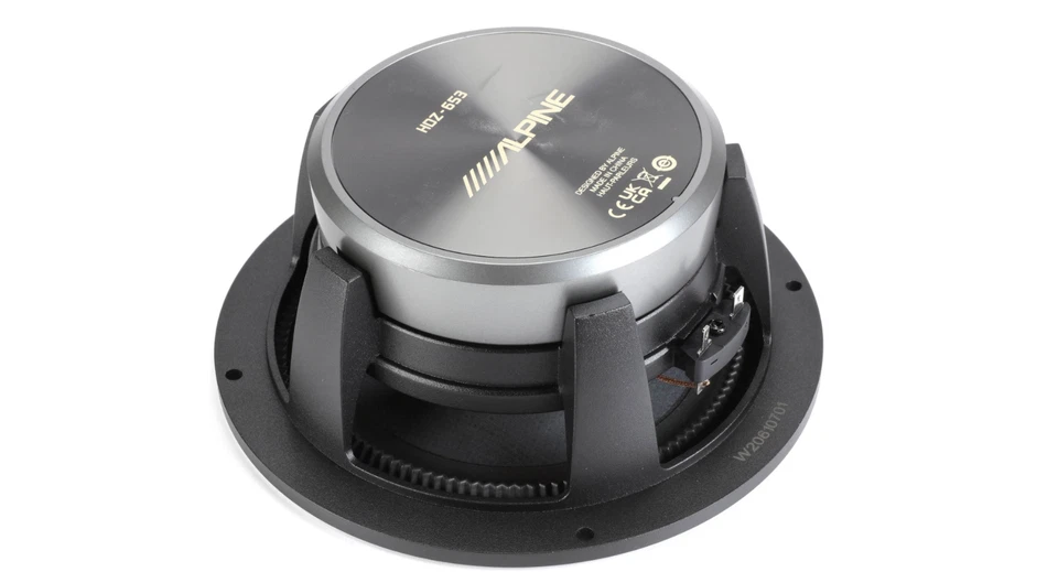 Alpine HDZ-65C Status Hi-Res Series 6-1/2" 2-way Component Speaker System - Image 2 of 4